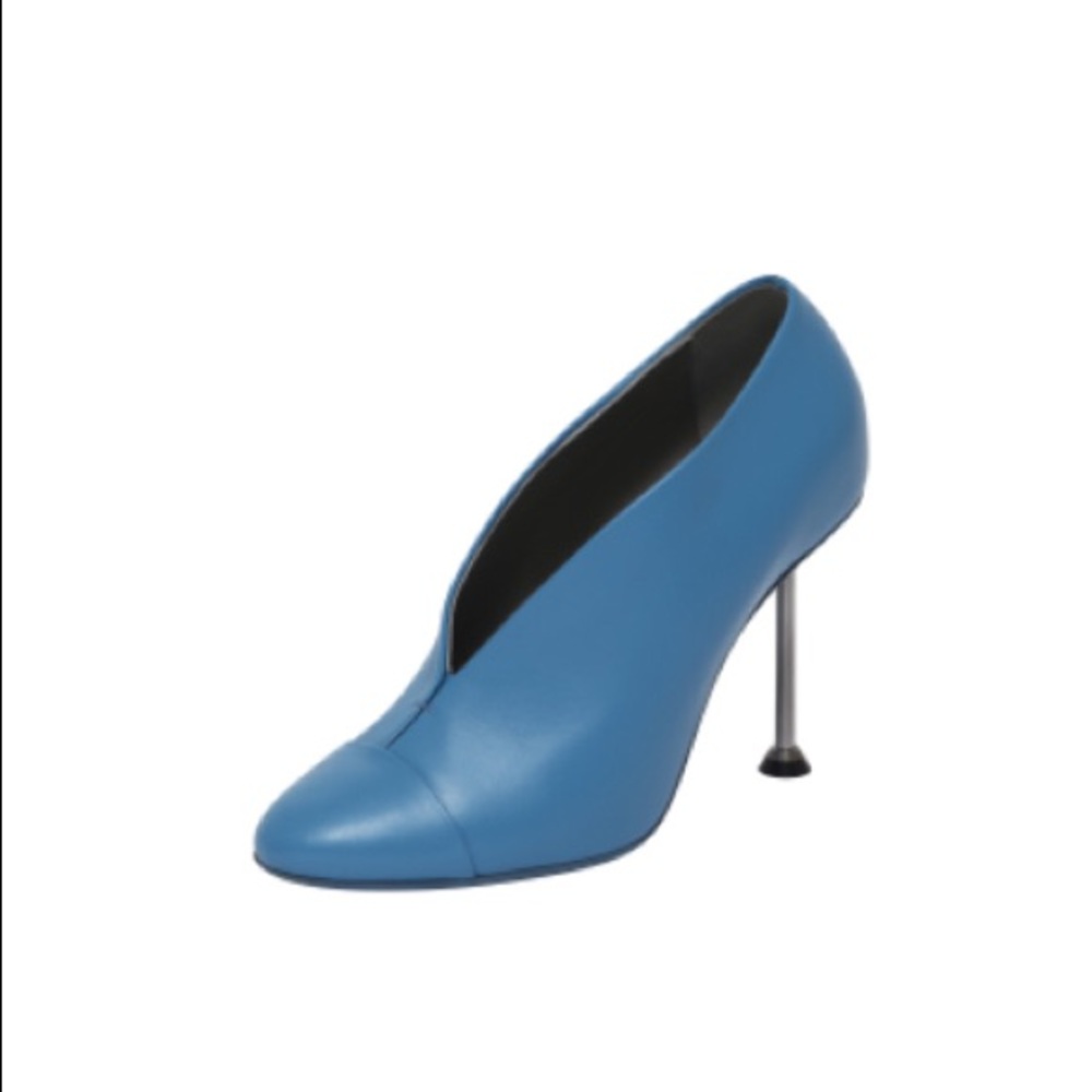 ISO only - Victoria Beckham Pin Pump blue …